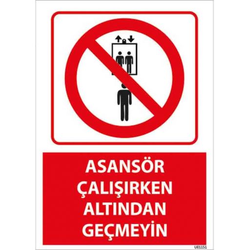 Kullanım Yerine Göre Uyarı Levhaları, Asansör Uyarı Levhaları, Bursa Asansör Uyarı Levhaları, Asansör Çalışırken Altından Geçmeyin Uyarı Levhası, Asansöre Binmek Yasaktır Uyarı Levhası, Asansöre Yük Bırakma Uyarı Levhası, Asansör Kullanma Talimatı Uyarı Levhası, Yük Asansörü Uyarı Levhası, Yük Asansörü İnsan Binemez Uyarı Levhası, Yük Asansörü Taşıma Kapasitesi Uyarı Levhası, Asansör Kapı İsimliği, Yük Asansörü Kapı İsimliği, Maksimum Taşıma Kapasitesi Uyarı Levhası, Personel Asansörü Uyarı Levhası, Sedye Taşıma Asansörü Uyarı Levhası