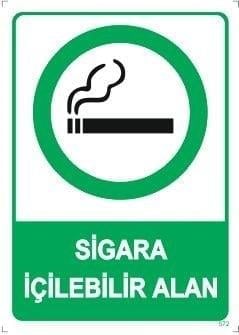 Sigara İçilebilir Alan, Sigara İçme Yeri Levhası, Açmak İçin Sola Çekin,Açmak İçin Sağa Çekin, Emniyetli Durum Levhaları, Uyarı Levhaları, Acil Duş, Göz ve Vücut Duşu, İlk Yardım Noktası, İlk Yardım Dolabı, İlk Yardım, Acil Toplanma Alanı, Acil Toplanma Merkezi, Sigara İçme Alanı Çantası