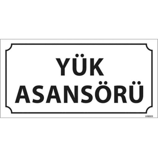 Kullanım Yerine Göre Uyarı Levhaları, Asansör Uyarı Levhaları, Bursa Asansör Uyarı Levhaları, Asansör Çalışırken Altından Geçmeyin Uyarı Levhası, Asansöre Binmek Yasaktır Uyarı Levhası, Asansöre Yük Bırakma Uyarı Levhası, Asansör Kullanma Talimatı Uyarı Levhası, Yük Asansörü Uyarı Levhası, Yük Asansörü İnsan Binemez Uyarı Levhası, Yük Asansörü Taşıma Kapasitesi Uyarı Levhası, Asansör Kapı İsimliği, Yük Asansörü Kapı İsimliği, Maksimum Taşıma Kapasitesi Uyarı Levhası, Personel Asansörü Uyarı Levhası, Sedye Taşıma Asansörü Uyarı Levhası